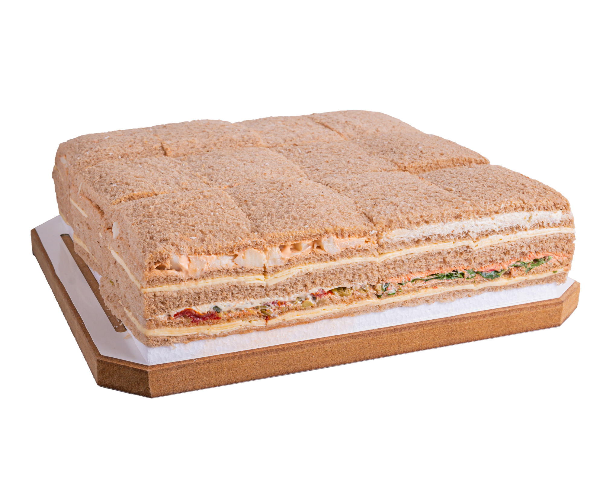 Bandejas en migas triples - 4