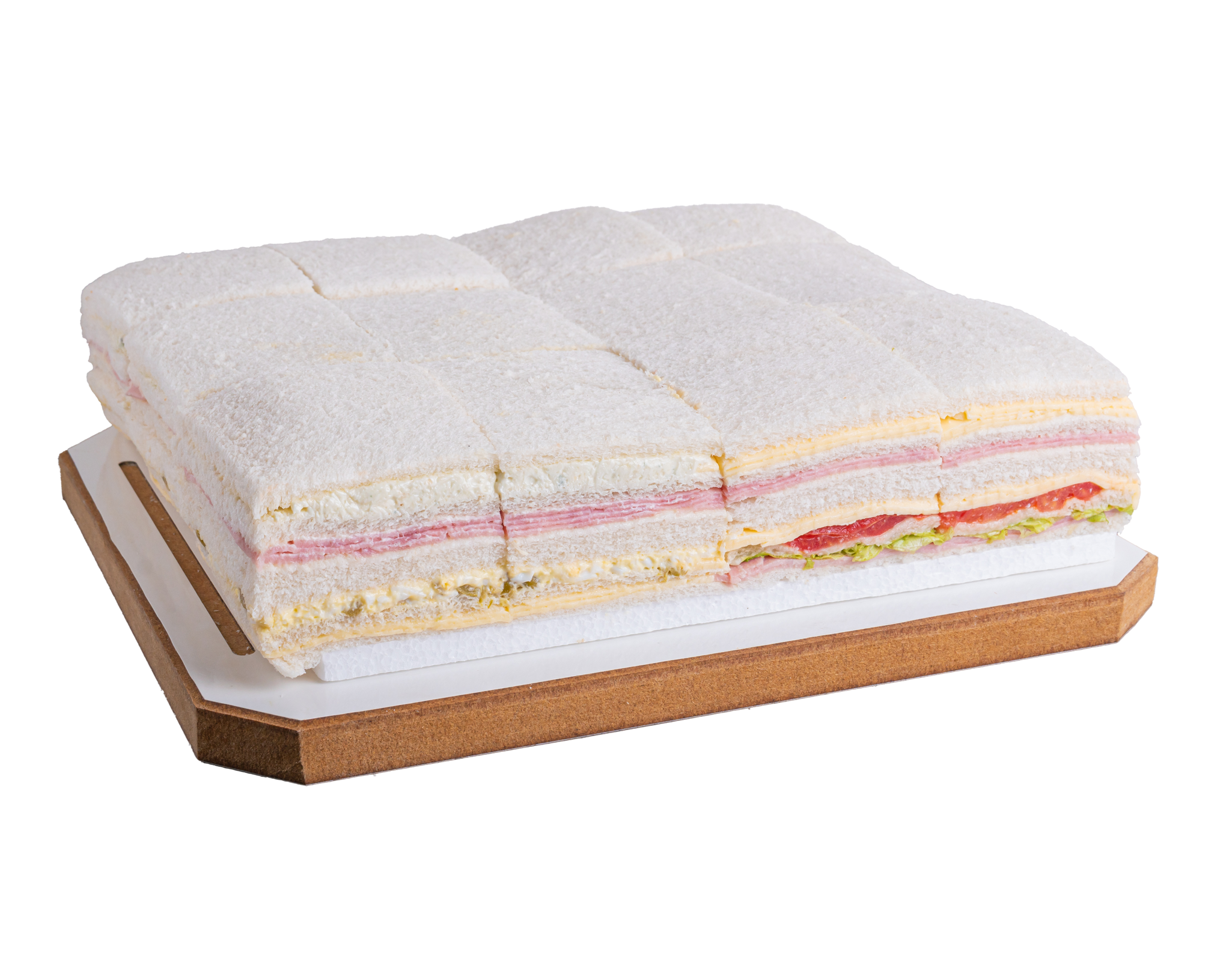 Bandejas en migas triples - 1